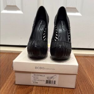 BCBGeneration Black Women's Heels
